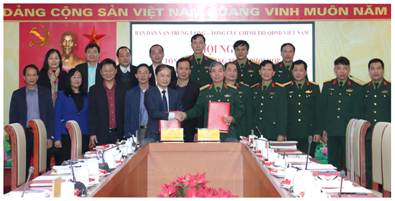 Khẳng định vị trí, vai trò quan trọng của quân đội trong công tác dân vận