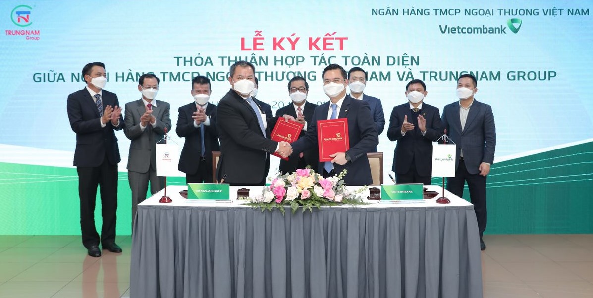 Vietcombank và Trung Nam Group ký kết Thỏa thuận hợp tác toàn diện
