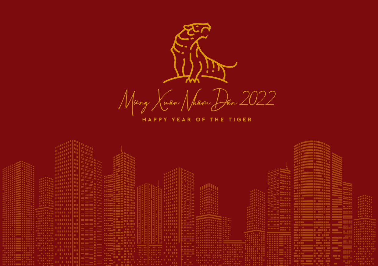 Chào mừng Năm mới Xuân Nhâm Dần 2022