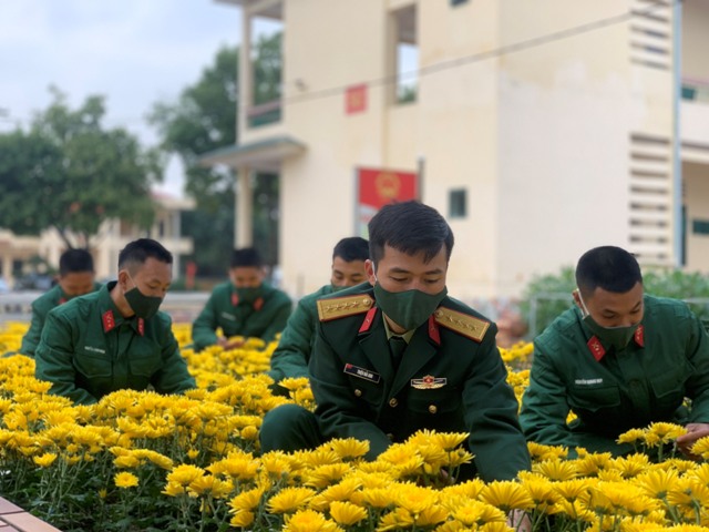 Rộn ràng đón Tết ở Trung đoàn 141