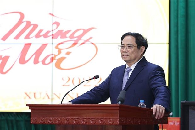 Thủ tướng thăm và chúc Tết các lực lượng Công an nhân dân