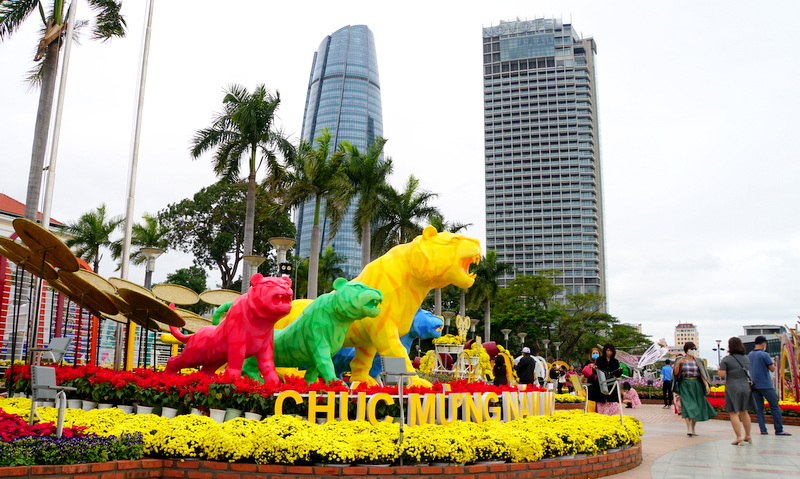 Thành phố bên sông Hàn ngày đầu Xuân