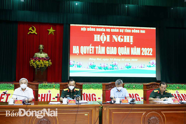 Đồng Nai quyết tâm hoàn thành chỉ tiêu giao quân 3 cấp, có chất lượng mọi mặt