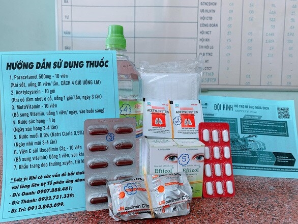 Danh mục thuốc điều trị ngoại trú cho F0 tại nhà theo hướng dẫn mới