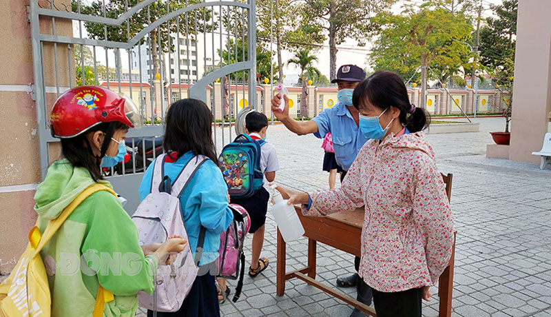 Bến Tre Hầu hết phụ huynh đều đồng thuận chủ trương cho học sinh đến trường