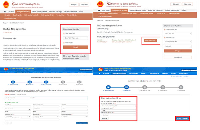 Có thể đăng ký kết hôn online không