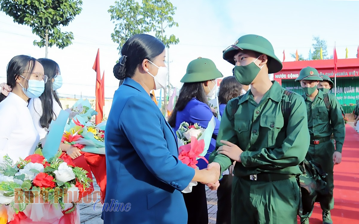 Ngày hội tòng quân của thanh niên tỉnh Bình Phước