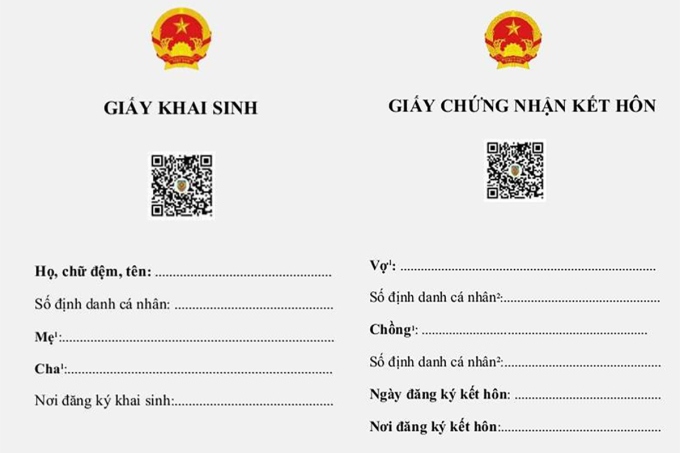 Giấy đăng ký kết hôn điện tử có hiệu lực khi nào