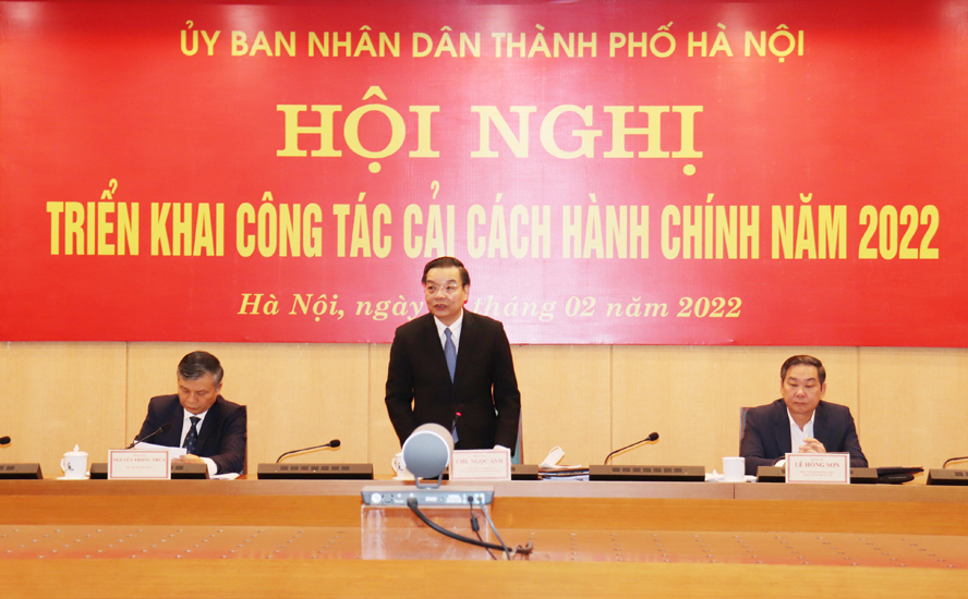 Hà Nội triển khai công tác cải cách hành chính năm 2022