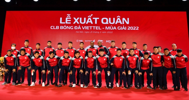 Viettel FC đặt mục tiêu vô địch V-League 2022