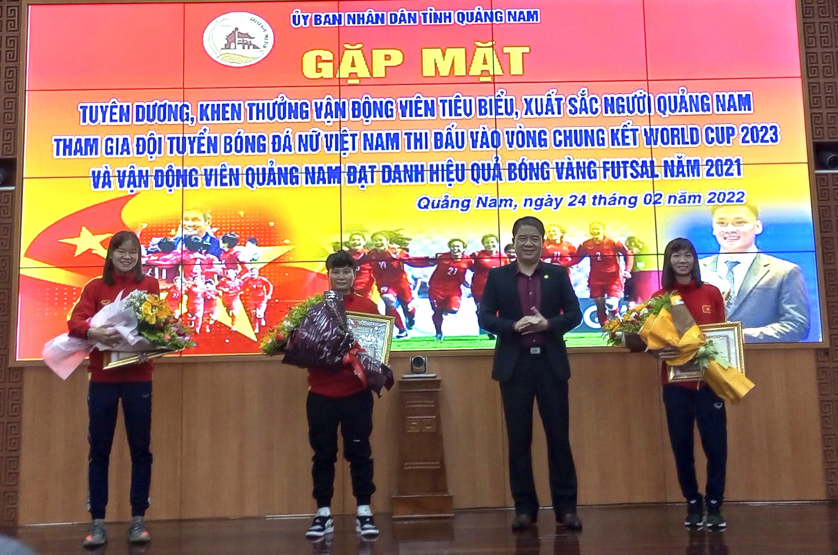 Quảng Nam tuyên dương, khen thưởng vận động viên tiêu biểu, xuất sắc