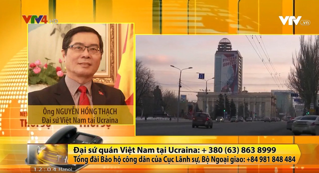 Thăm hỏi, chia sẻ với cộng đồng người Việt Nam tại Ukraine