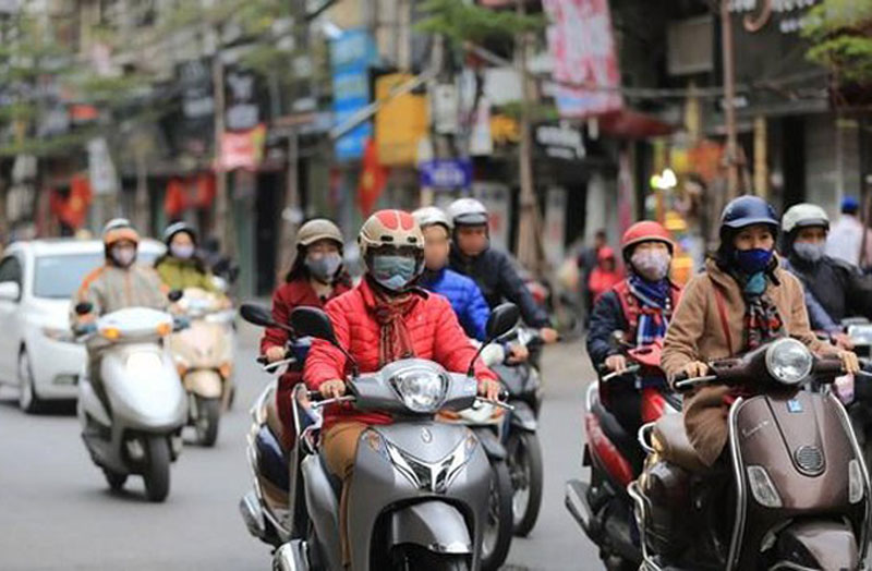 Không khí lạnh ở Bắc Bộ và Bắc Trung Bộ suy giảm