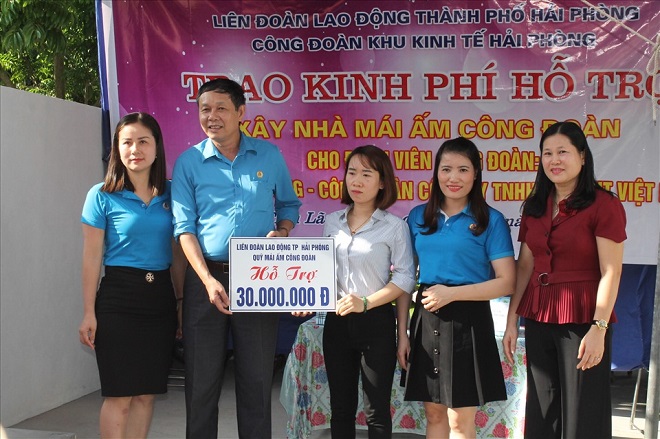 Nghĩa tình “Mái ấm Công đoàn” tại Hải Phòng
