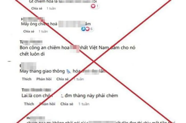 Tuyên Quang Xử phạt 6 người bình luận xúc phạm CSGT