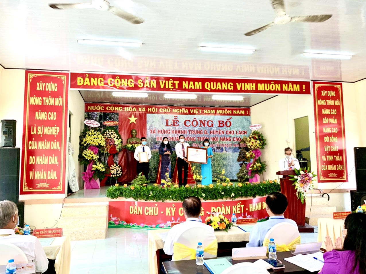 Huyện Chợ Lách Bến Tre hoàn thành nhiệm vụ phát triển kinh tế - xã hội năm 2021