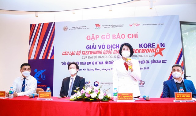 Giải Taekwondo các CLB toàn quốc 2022 có sự tham dự của gần 1 000 HLV, VĐV