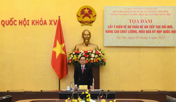 Đổi mới hoạt động là nhu cầu tất yếu, thường xuyên của Quốc hội