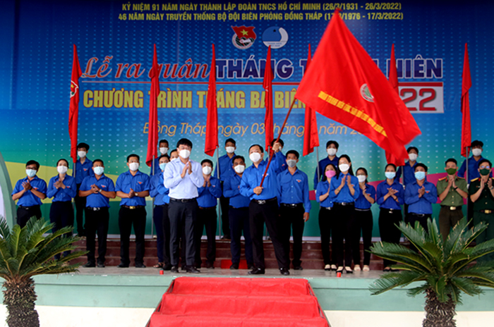 Tuổi trẻ Đồng Tháp, Sóc Trăng, Kiên Giang với Chương trình “Tháng Ba Biên giới”