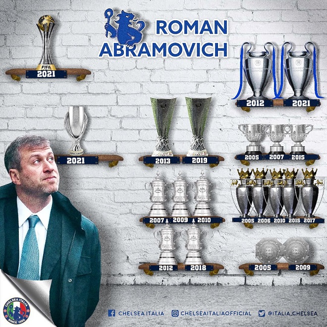 Địa chấn Premier League Roman Abramovich chính thức chia tay CLB Chelsea