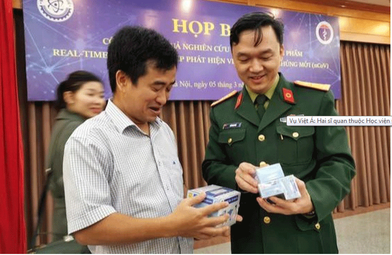 Vụ Việt Á Bắt hai sĩ quan cấp tá thuộc Học viện Quân y