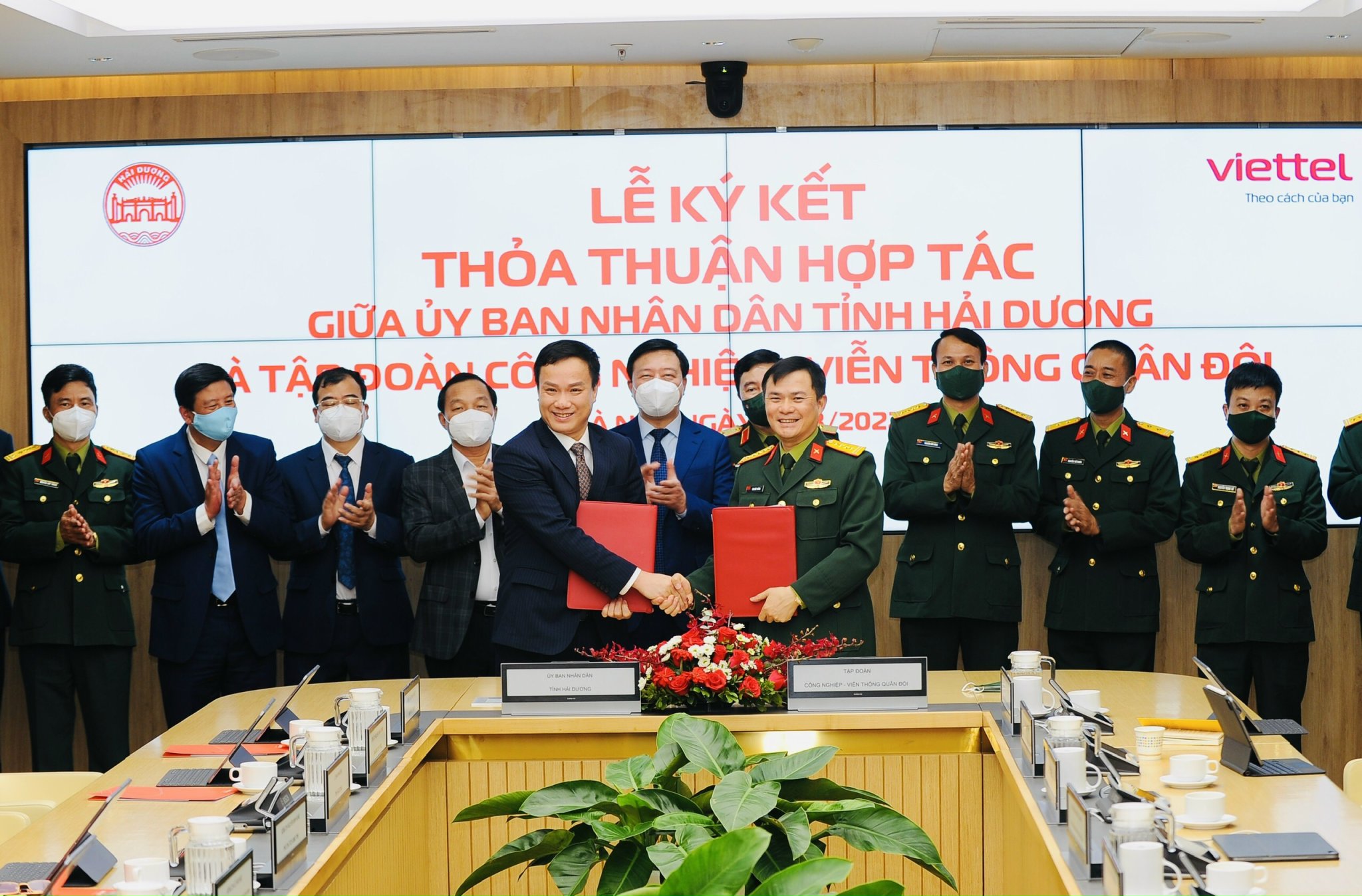 Ký kết hợp tác về chuyển đổi số giữa tỉnh Hải Dương và Tập đoàn Viettel