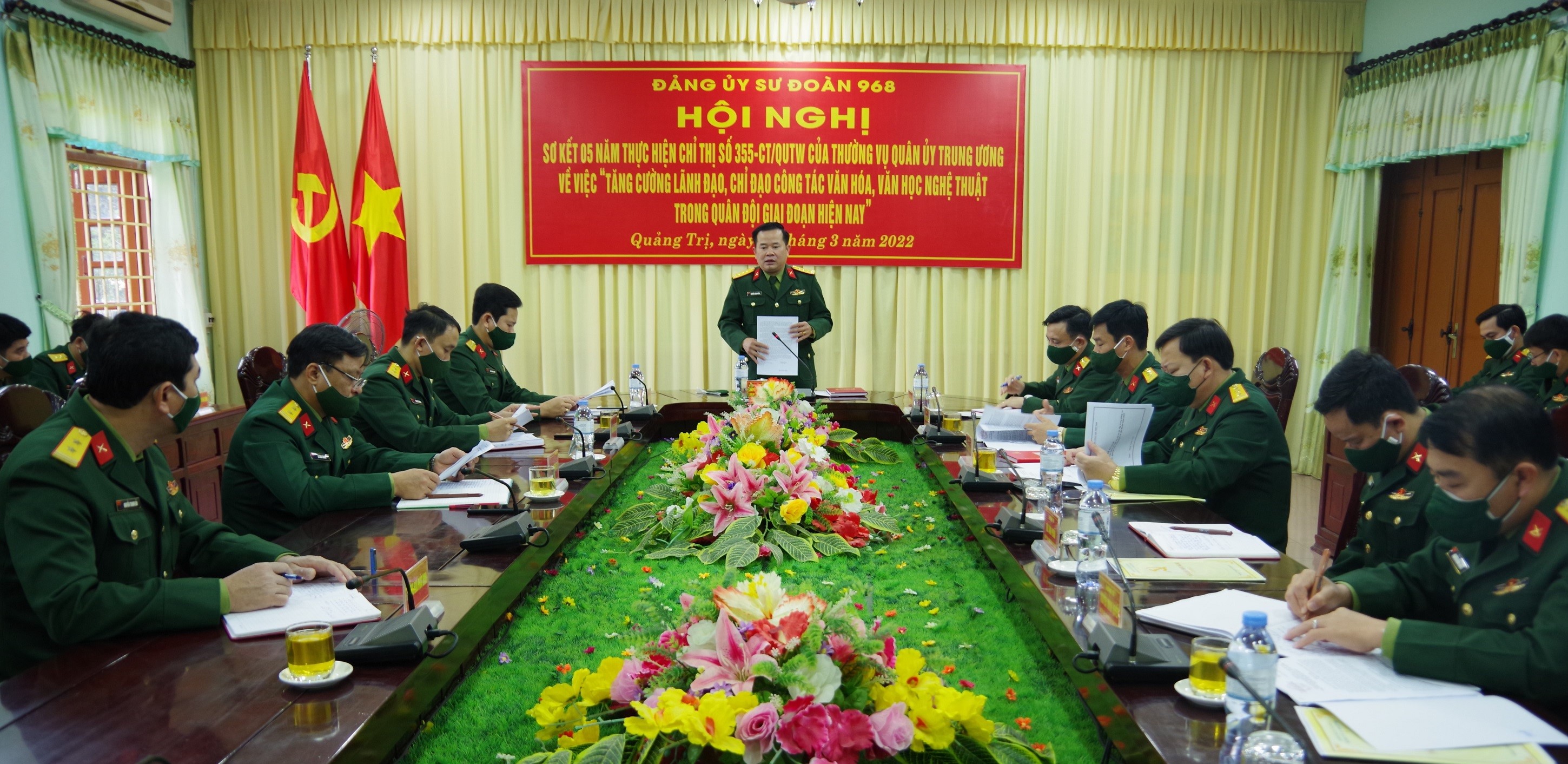 Sư đoàn 968 Quân khu 4  Nâng cao chất lượng công tác văn hoá, văn học nghệ thuật