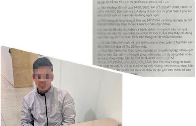 Hà Nội Một thanh niên đăng tin giả bị xử phạt 7,5 triệu đồng