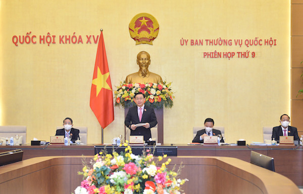 Khai mạc Phiên họp thứ 9 của Ủy ban Thường vụ Quốc hội
