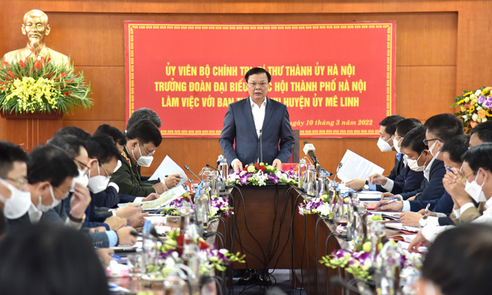 Khơi thông nguồn lực, phát huy thế mạnh đưa Mê Linh phát triển xứng tầm