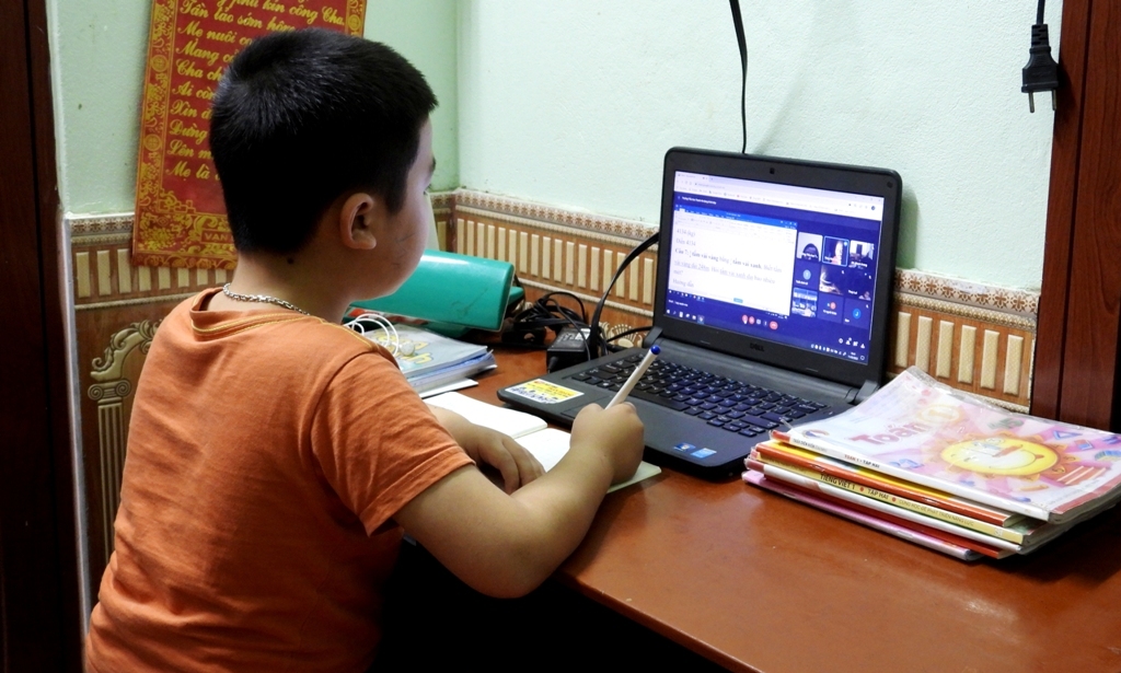 Hà Nam Học sinh lớp 1 – 6 học trực tuyến đến hết tháng 3

​