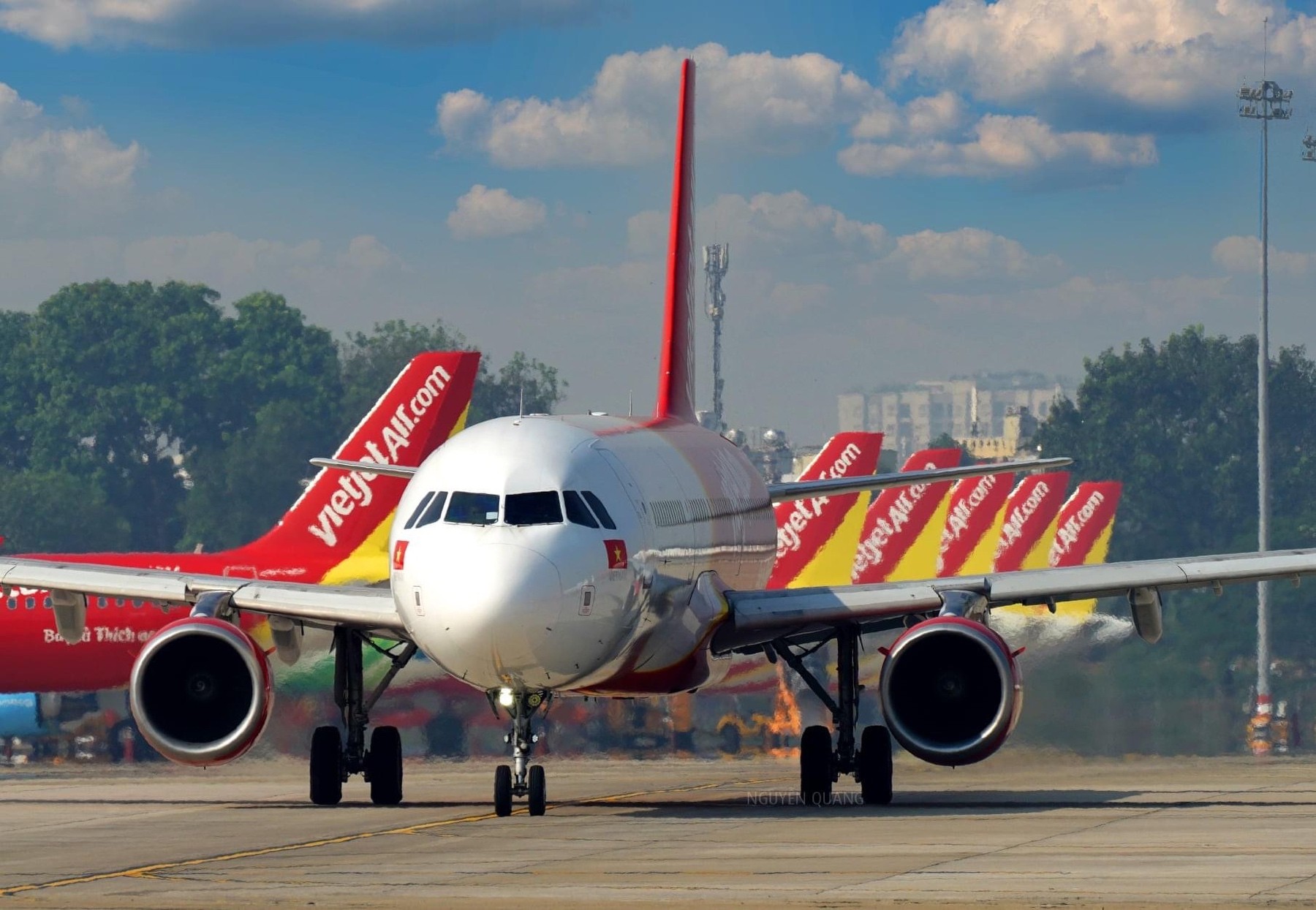 Trở lại bầu trời với loạt đường bay của Vietjet