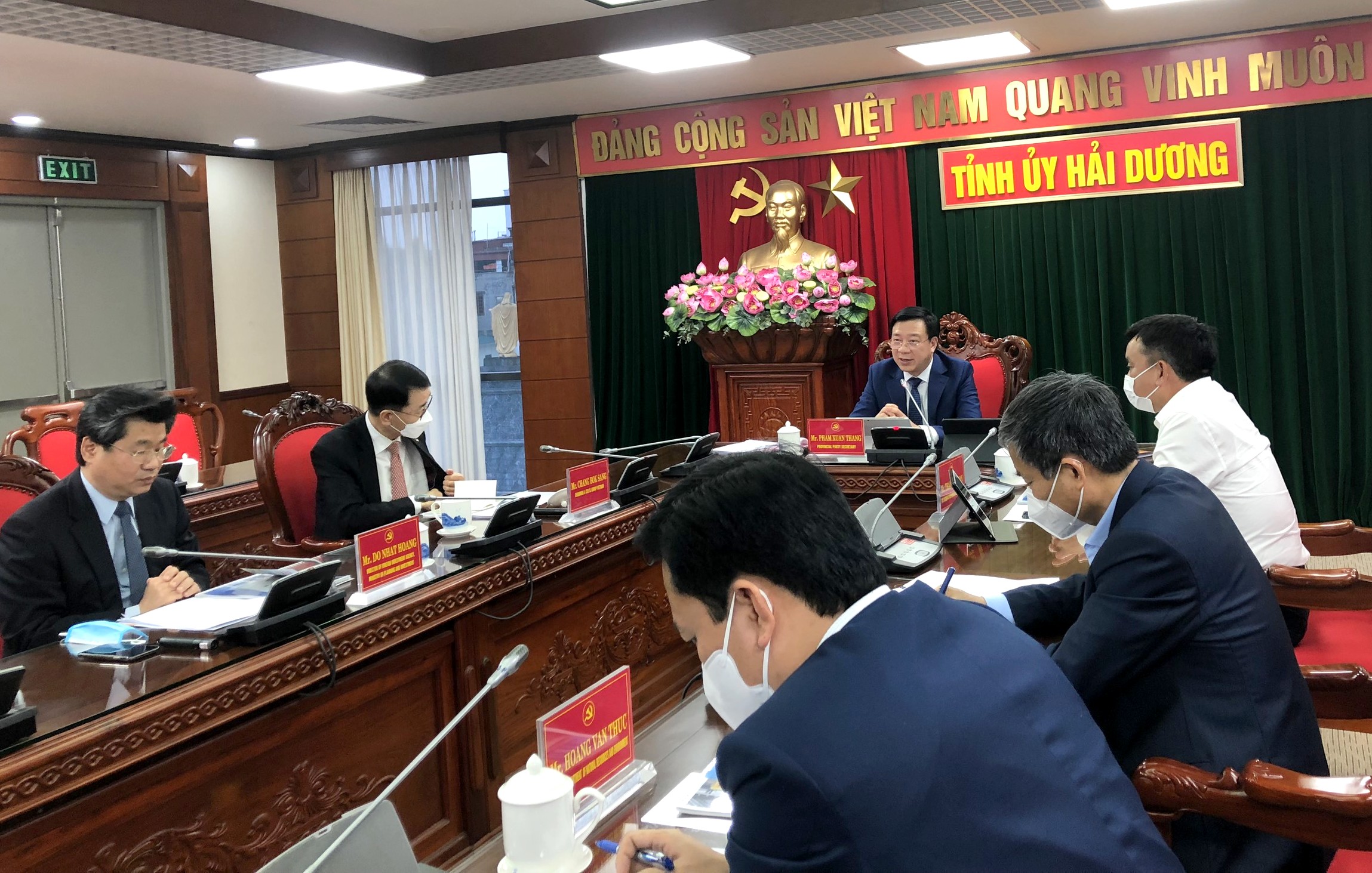 Logistics là lĩnh vực Hải Dương mong muốn Tập đoàn CJ Hàn Quốc đầu tư