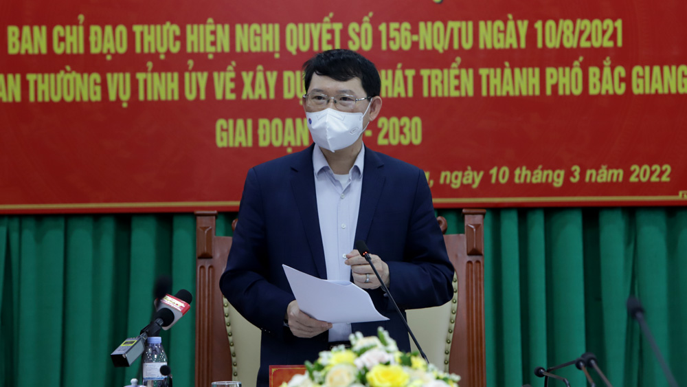 Hoàn chỉnh quy hoạch chung TP Bắc Giang, từng bước hoàn thiện các tiêu chí đô thị loại 1