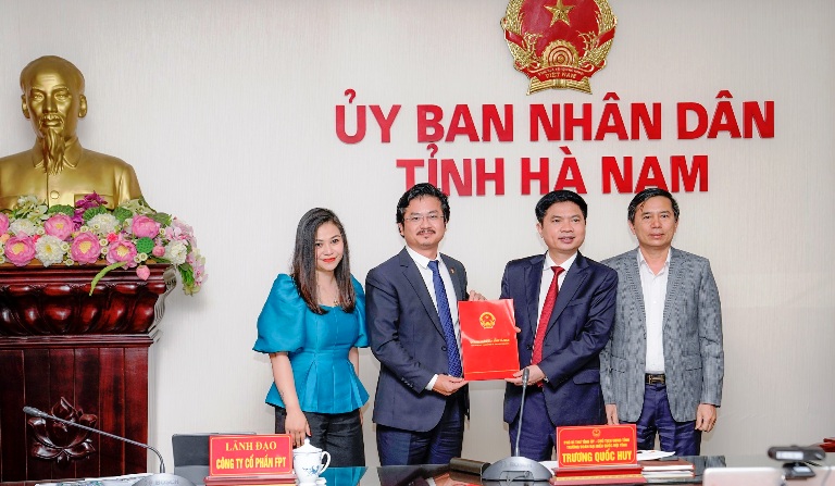 Tổ chức Giáo dục FPT sẽ đào tạo 10 nghìn học sinh, sinh viên năm cho tỉnh Hà Nam