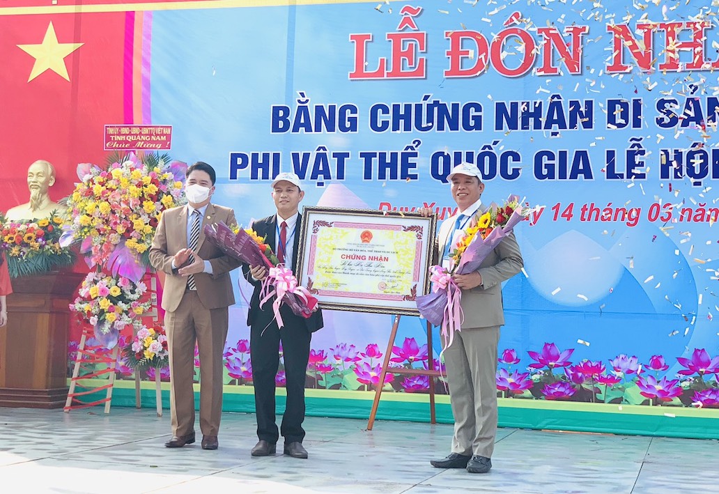Lễ hội Bà Thu Bồn được công nhận Di sản văn hóa phi vật thể quốc gia