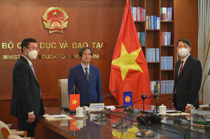 Bộ GD ĐT Việt Nam tiếp nhận vai trò Chủ tịch kênh giáo dục ASEAN nhiệm kỳ 2022 - 2023