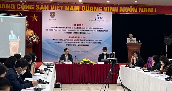 Hoàn thiện hệ thống pháp luật thuộc phạm vi quản lý nhà nước của Bộ Tư pháp