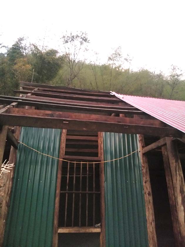 Ảnh hưởng của mưa to, dông lốc gây thiệt hại tại Sơn La, Lai Châu