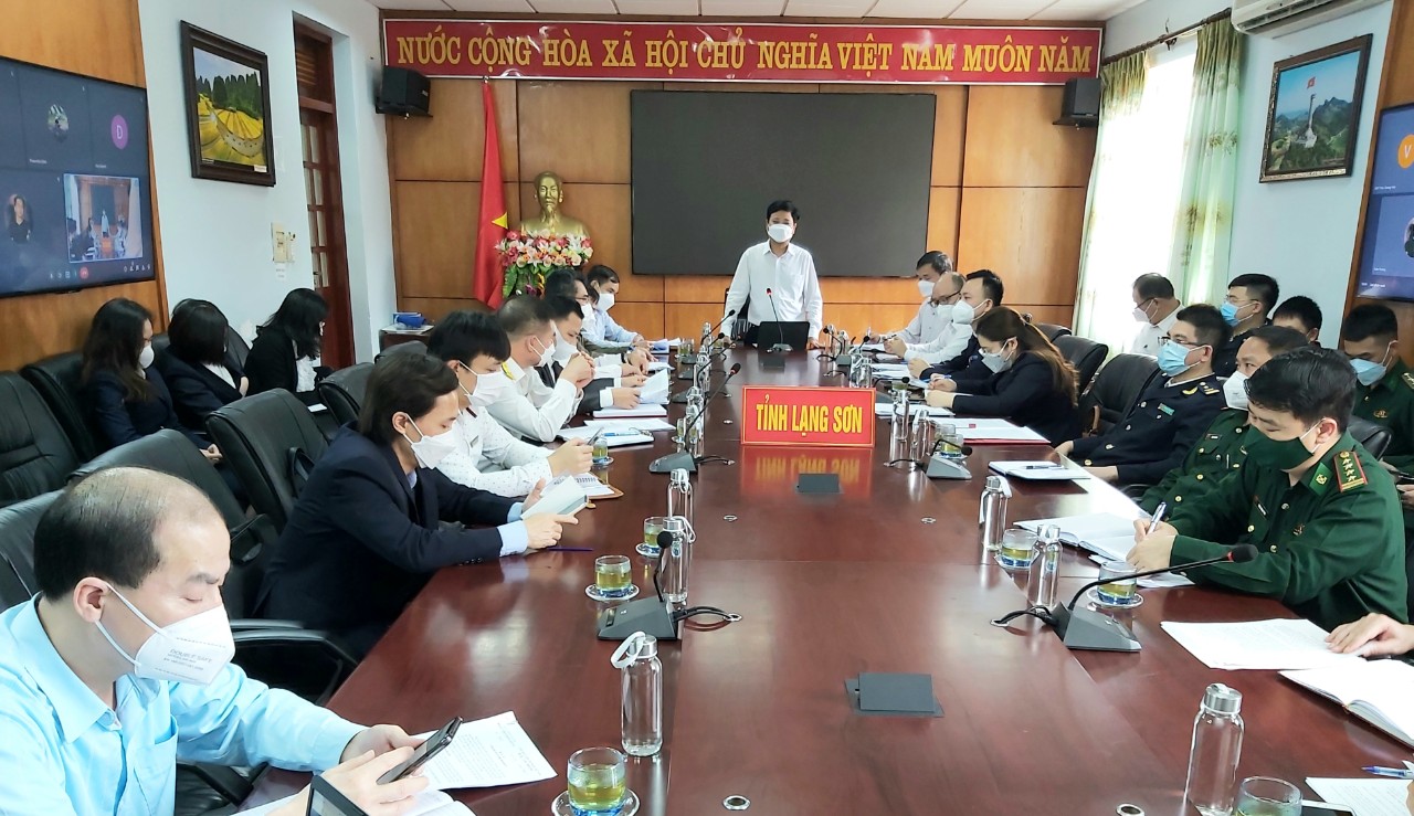 Rà soát tiến độ triển khai Nền tảng cửa khẩu số ở Lạng Sơn