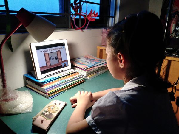 An toàn mạng trong học online của trẻ