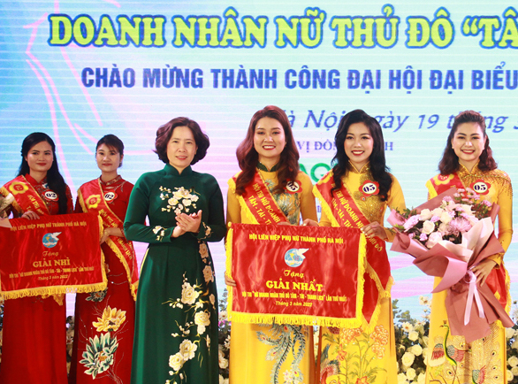 Doanh nhân nữ Thủ đô Tâm - Tài - Thanh lịch