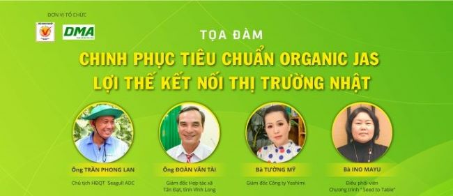 Chinh phục tiêu chuẩn Organic JAS, lợi thế kết nối thị trường Nhật