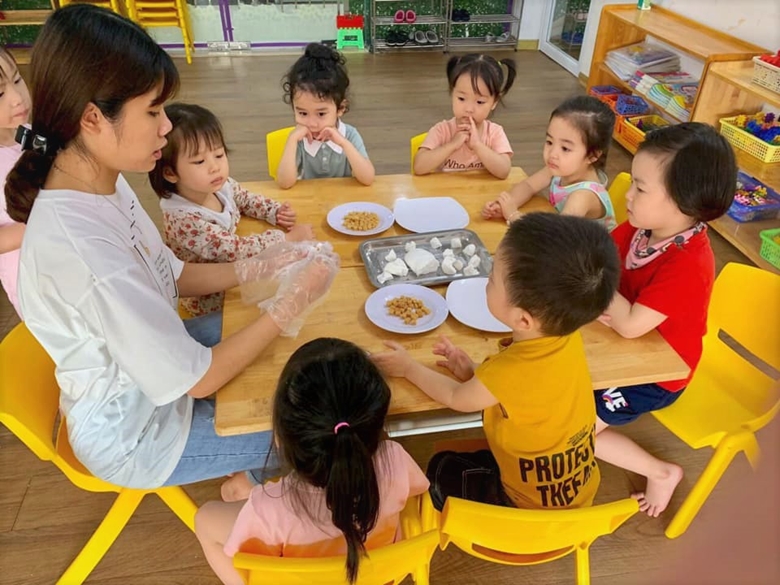 Hướng dẫn vị trí việc làm, định mức giáo viên trường mầm non công lập