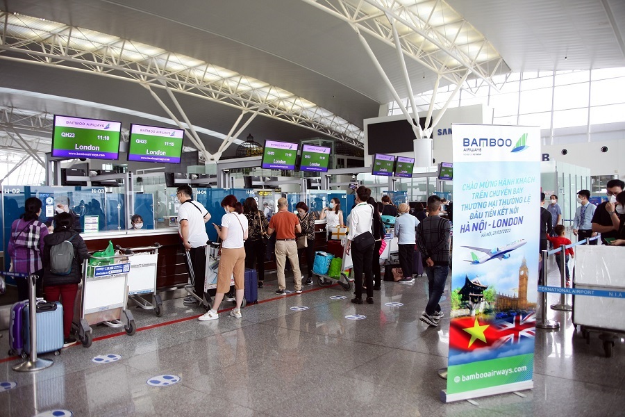 Bamboo Airways khai trương đường bay thẳng thương mại Việt Nam – Anh