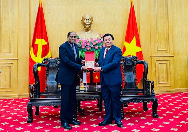 Thúc đẩy hợp tác giữa Học viện Chính trị Quốc gia Hồ Chí Minh với Ấn Độ, Singapore và WB