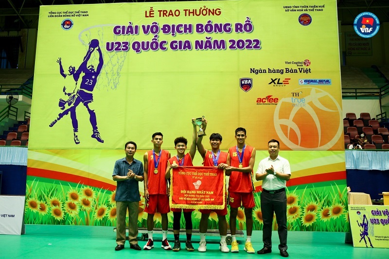 Bế mạc Giải vô địch Bóng rổ U23 quốc gia