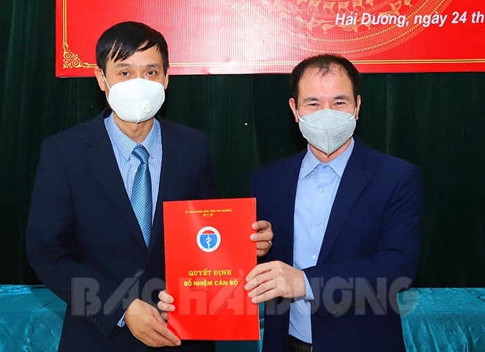 Bổ nhiệm Giám đốc CDC Hải Dương