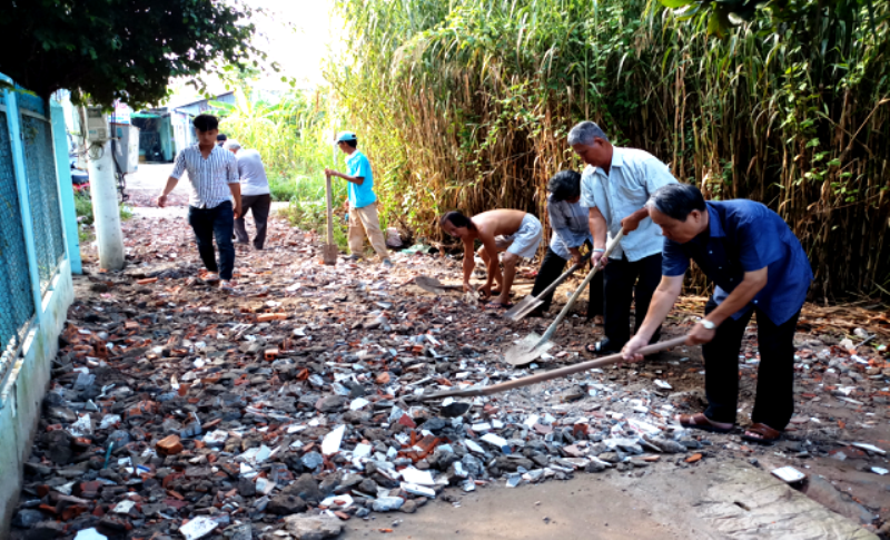 Người cựu chiến binh gương mẫu, trách nhiệm