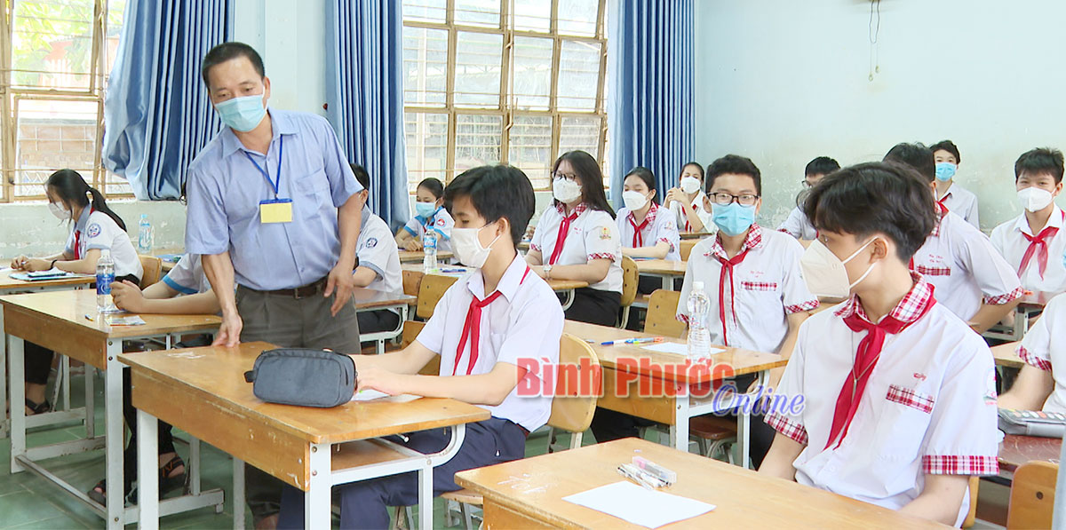 Bình Phước Gần 1 400 thí sinh thi học sinh giỏi cấp tỉnh lớp 9